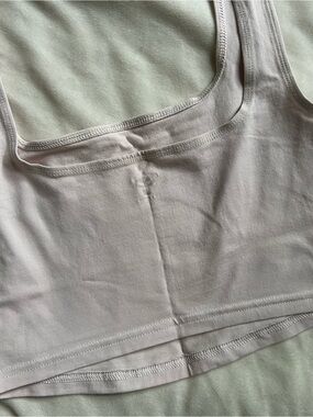 TNA Square Neck Cropped Tank Top
